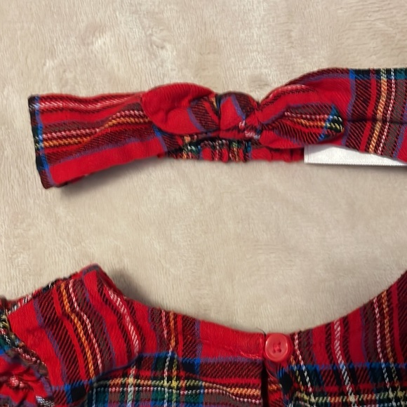 Christmas Holiday Red Plaid Bundle | 6-9 & 6-12 mos - Picture 12 of 13
